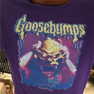 Vintage Y2K Goosebumps Shirt Purple “If Looks Could Kill” Mens Size Medium